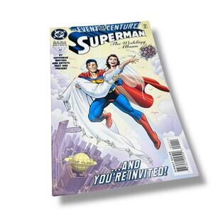 SUPERMAN #1 The Event Of The Century THE WEDDING ALBUM 1996 comic